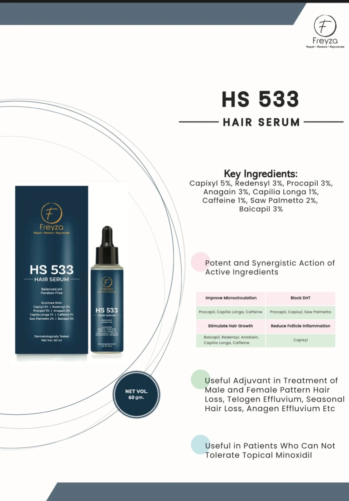 HS 533 Hair Serum