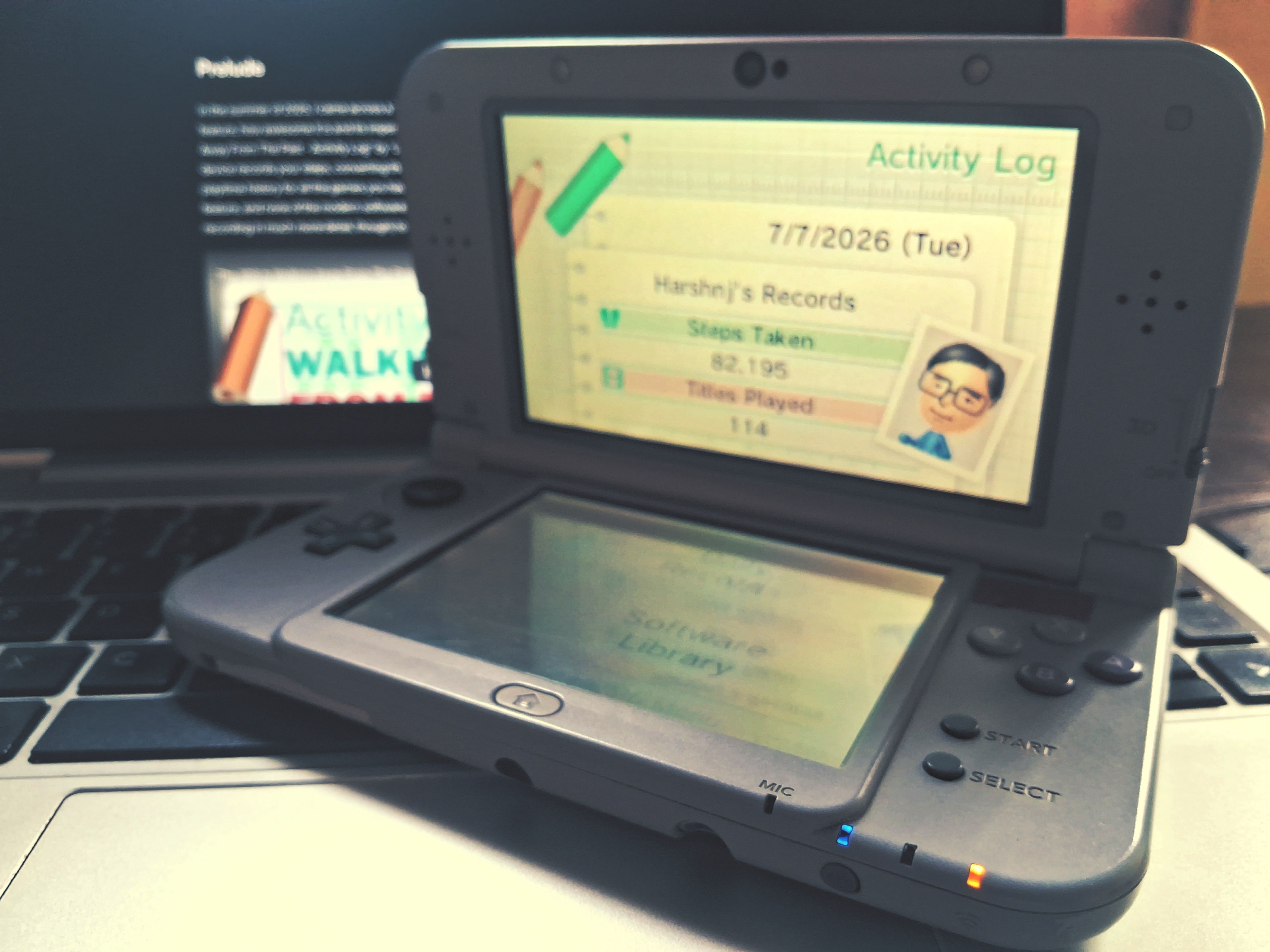 The 3DS Activity Log - Part 1